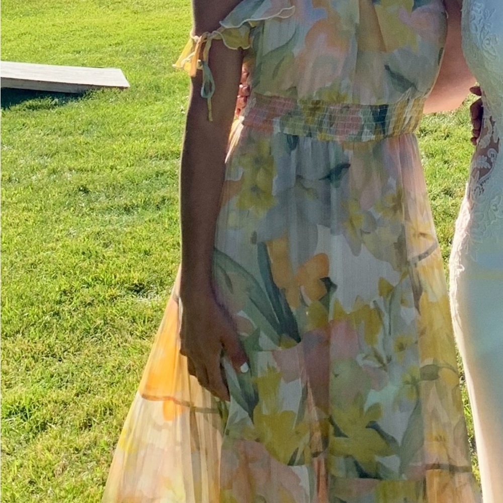 Floral Sundress for Wedding Guest